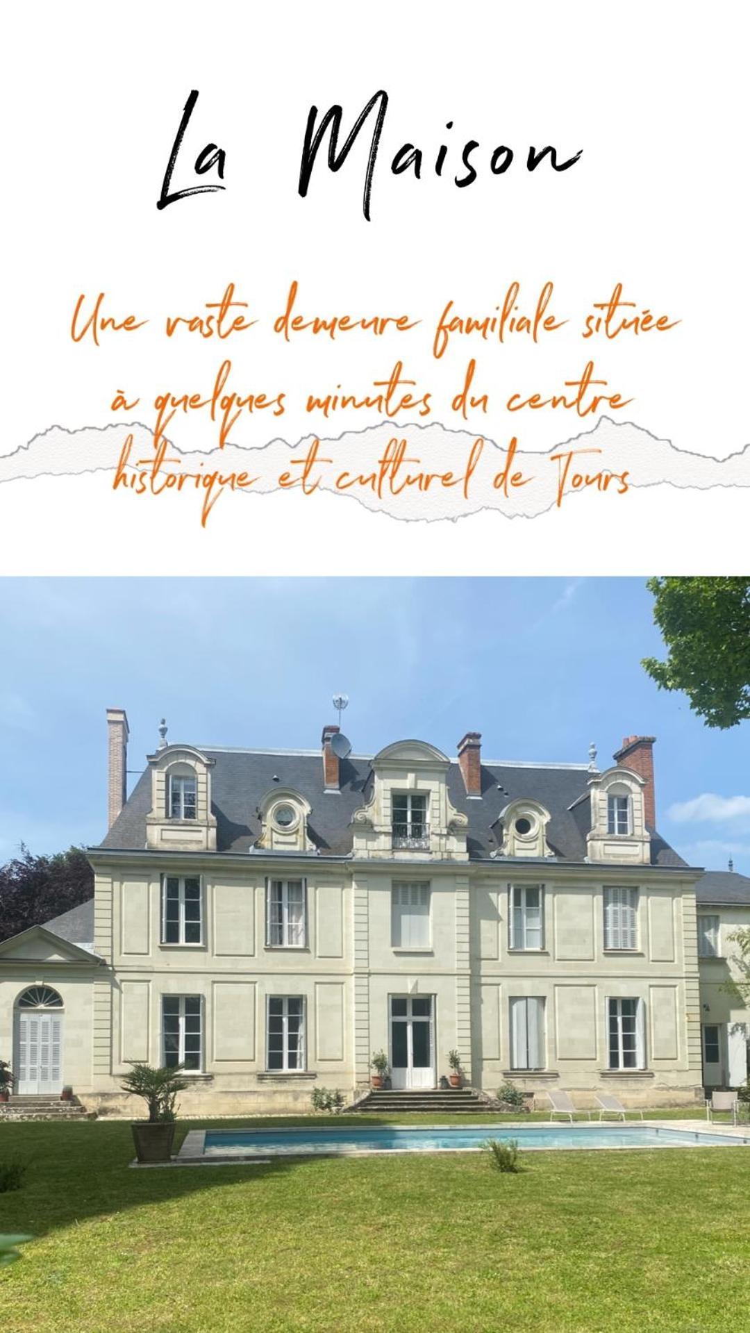 La Grande Carree Bed & Breakfast Saint-Cyr-sur-Loire Exterior photo